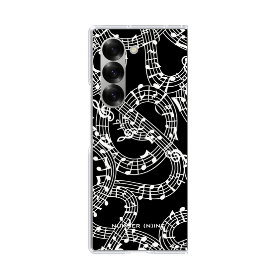 Clear Case［ NUMBER (N)INE - All-Over Musical Notes Pattern ］