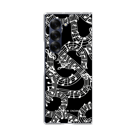 Clear Case［ NUMBER (N)INE - All-Over Musical Notes Pattern ］
