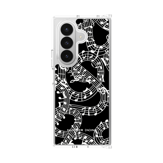 Clear Case［ NUMBER (N)INE - All-Over Musical Notes Pattern ］