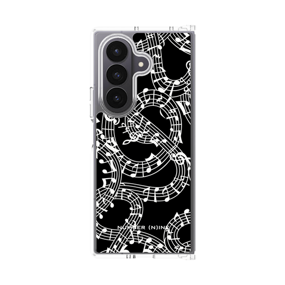 Clear Case［ NUMBER (N)INE - All-Over Musical Notes Pattern ］