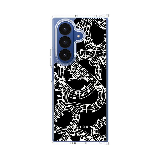 Clear Case［ NUMBER (N)INE - All-Over Musical Notes Pattern ］