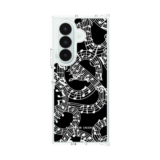 Clear Case［ NUMBER (N)INE - All-Over Musical Notes Pattern ］