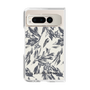 Clear Case［ LAGUNAMOON - BotanicalJacquard - White×Black ］