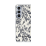 Clear Case［ LAGUNAMOON - BotanicalJacquard - White×Black ］