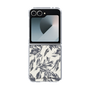 Clear Case［ LAGUNAMOON - BotanicalJacquard - White×Black ］