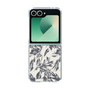 Clear Case［ LAGUNAMOON - BotanicalJacquard - White×Black ］