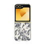Clear Case［ LAGUNAMOON - BotanicalJacquard - White×Black ］