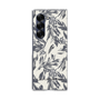 Clear Case［ LAGUNAMOON - BotanicalJacquard - White×Black ］