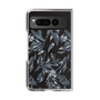 Clear Case［ LAGUNAMOON - BotanicalJacquard - Clear×Black ］
