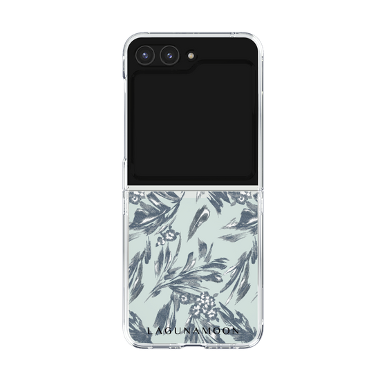 Clear Case［ LAGUNAMOON - BotanicalJacquard - Clear×Black ］