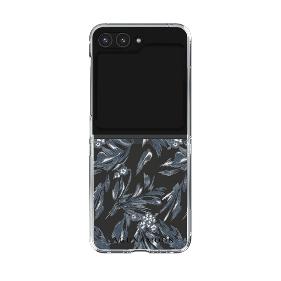 Clear Case［ LAGUNAMOON - BotanicalJacquard - Clear×Black ］