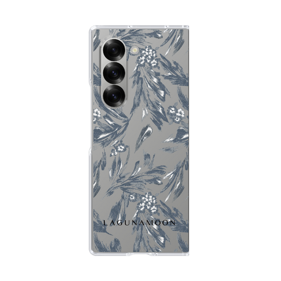 Clear Case［ LAGUNAMOON - BotanicalJacquard - Clear×Black ］