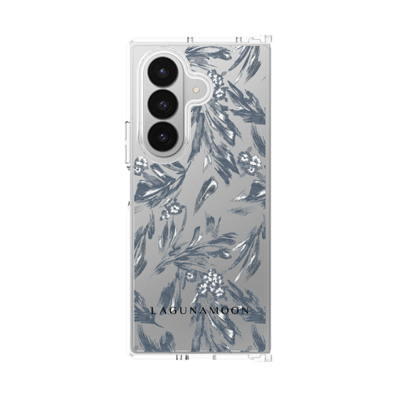 Clear Case［ LAGUNAMOON - BotanicalJacquard - Clear×Black ］