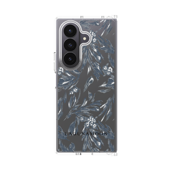 Clear Case［ LAGUNAMOON - BotanicalJacquard - Clear×Black ］
