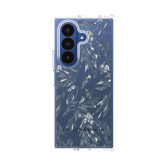 Clear Case［ LAGUNAMOON - BotanicalJacquard - Clear×Black ］