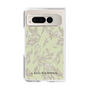Clear Case［ LAGUNAMOON - BotanicalJacquard - White×Beige ］