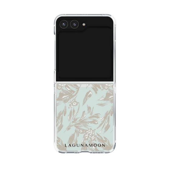 Clear Case［ LAGUNAMOON - BotanicalJacquard - Clear×Beige ］