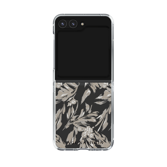 Clear Case［ LAGUNAMOON - BotanicalJacquard - Clear×Beige ］
