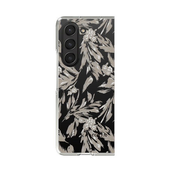 Clear Case［ LAGUNAMOON - BotanicalJacquard - Clear×Beige ］