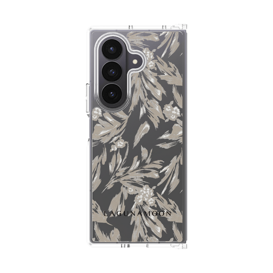 Clear Case［ LAGUNAMOON - BotanicalJacquard - Clear×Beige ］