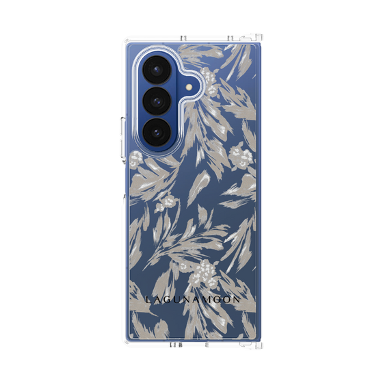 Clear Case［ LAGUNAMOON - BotanicalJacquard - Clear×Beige ］
