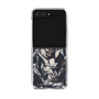 Clear Case［ LAGUNAMOON - NuanceFlower - Navy ］