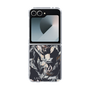 Clear Case［ LAGUNAMOON - NuanceFlower - Navy ］