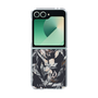 Clear Case［ LAGUNAMOON - NuanceFlower - Navy ］