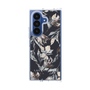 Clear Case［ LAGUNAMOON - NuanceFlower - Navy ］