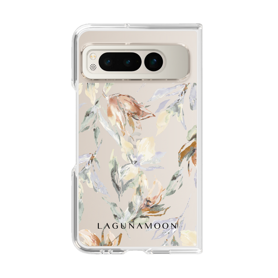 Clear Case［ LAGUNAMOON - NuanceFlower - Clear ］
