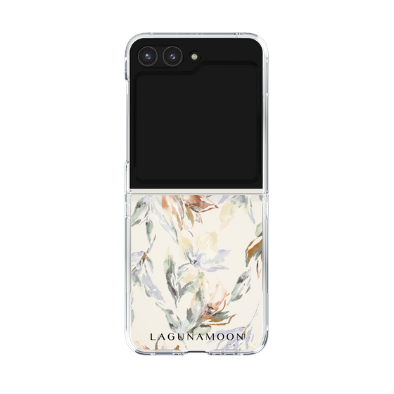 Clear Case［ LAGUNAMOON - NuanceFlower - Clear ］