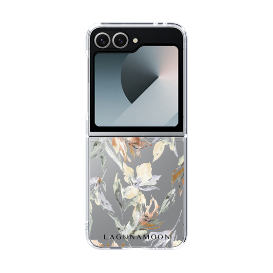 Clear Case［ LAGUNAMOON - NuanceFlower - Clear ］