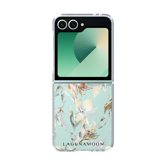 Clear Case［ LAGUNAMOON - NuanceFlower - Clear ］