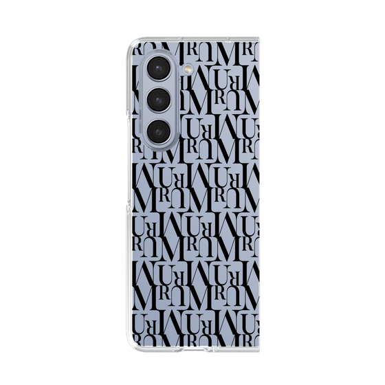 Clear Case［ MURUA - Monogram - Black ］