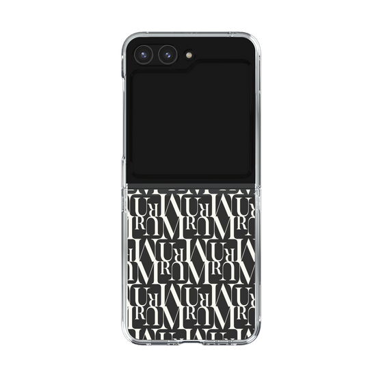 Clear Case［ MURUA - Monogram - White ］