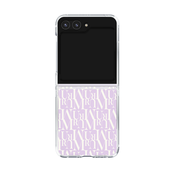 Clear Case［ MURUA - Monogram - White ］