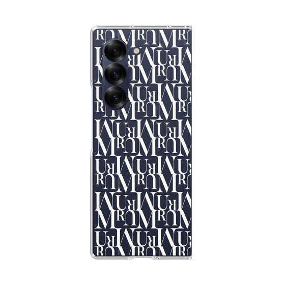 Clear Case［ MURUA - Monogram - White ］