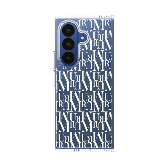 Clear Case［ MURUA - Monogram - White ］