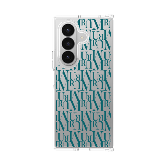 Clear Case［ MURUA - Monogram - Green ］
