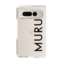 Clear Case［ MURUA - Logo - Black ］