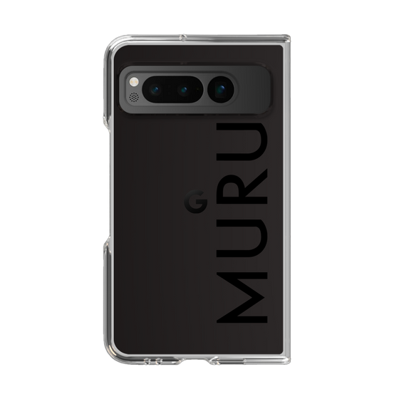 Clear Case［ MURUA - Logo - Black ］