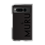 Clear Case［ MURUA - Logo - Black ］