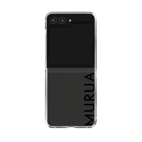Clear Case［ MURUA - Logo - Black ］