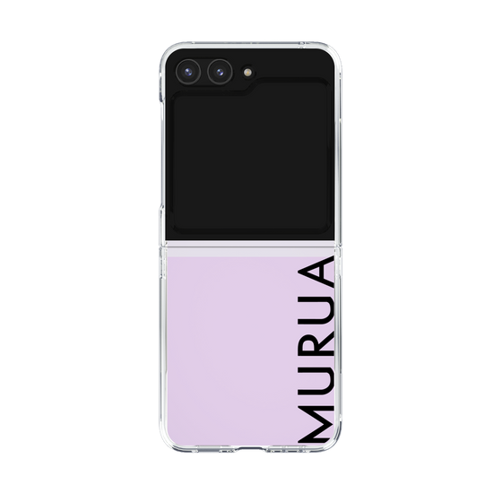 Clear Case［ MURUA - Logo - Black ］