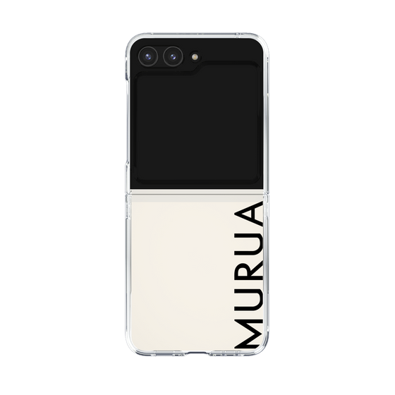 Clear Case［ MURUA - Logo - Black ］