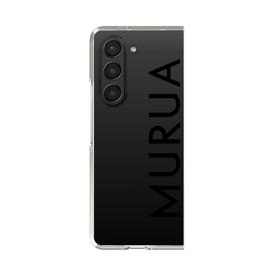 Clear Case［ MURUA - Logo - Black ］
