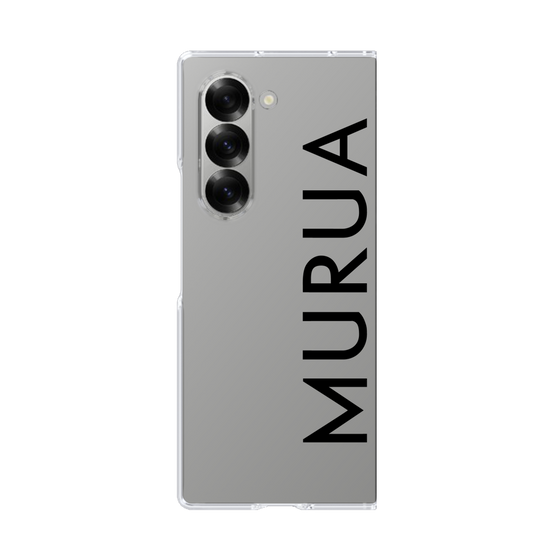 Clear Case［ MURUA - Logo - Black ］