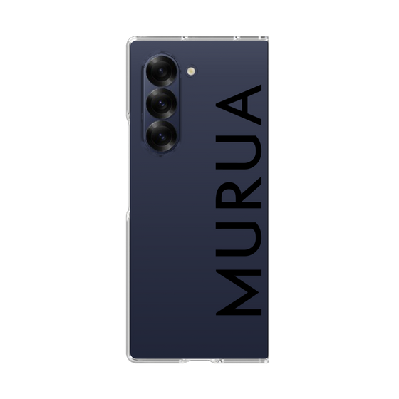 Clear Case［ MURUA - Logo - Black ］