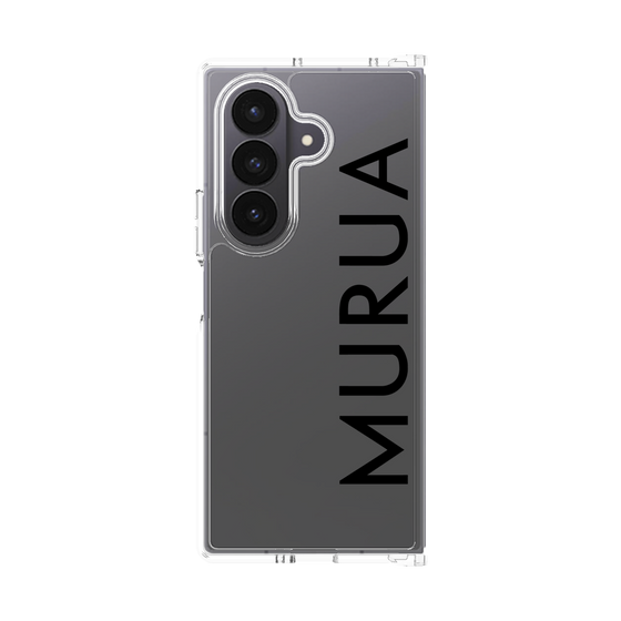 Clear Case［ MURUA - Logo - Black ］