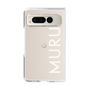 Clear Case［ MURUA - Logo - White ］